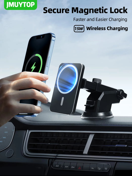 Magnetic Car Phone Holder and Wireless Charger